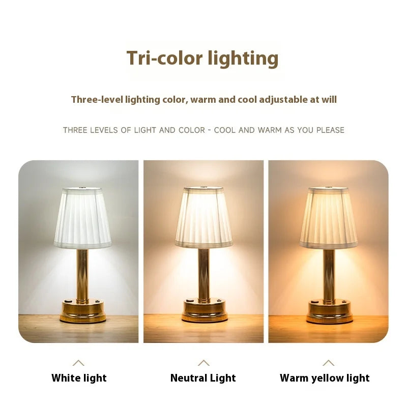 Nordic Creative Led Charging Table Lamp Eye-protecting Lamp Decorative Atmosphere Table Lamp for Bars Restaurants Coffee Shops Oasis Select