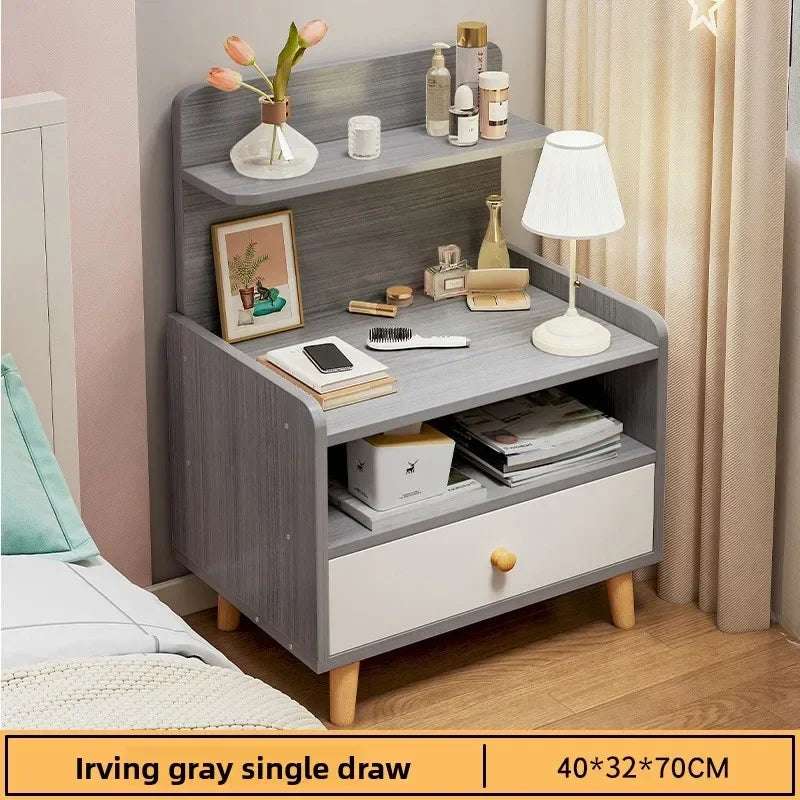Multi-functional Household Goods Bedside Table Wide Small Chest Cabinet Multi-layer Locker With Drawers Small Cabinet Oasis Select Single draw G