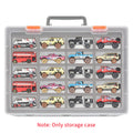 1/64 Diecast Car Display Case | 32 Foam Slots, Wall-Mount