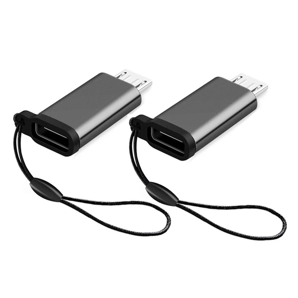Type-C to Micro USB OTG Adapter | Data & Charging Converter