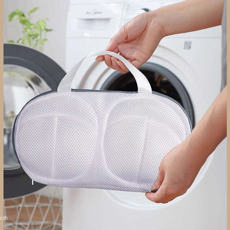 1PC Bra Laundry Bag Underwear Wash Package Brassiere Clean Pouch Anti Deformation Mesh Pocket Special for Washing Machine Oasis Select