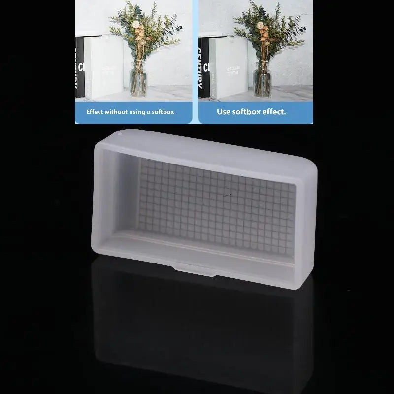 1Pcs Portable External Machine Ceiling Light Flash Soft Light Box For IT30PRO Camera Flash White DIY Accessories Oasis Select