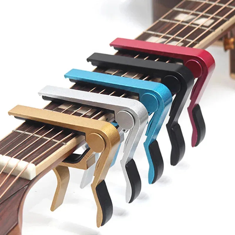 1/2pcs Universal Aluminium Alloy Guitar Capo - Lightweight & Durable Quick-Change Capo For Acoustic Electric And Classic Guitars Oasis Select
