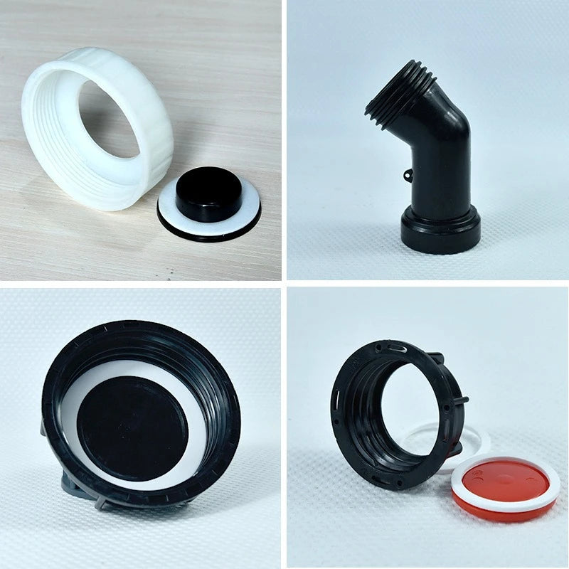 Water Tank Cover, Ton Bucket Accessory Joint, Outdoor Home Accessories Replace The Liquid Cover of 1000L IBC Water Tank Oasis Select