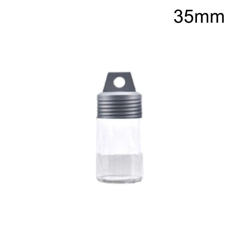 Modular Transparent Plastic Storage Bottles for Small Parts