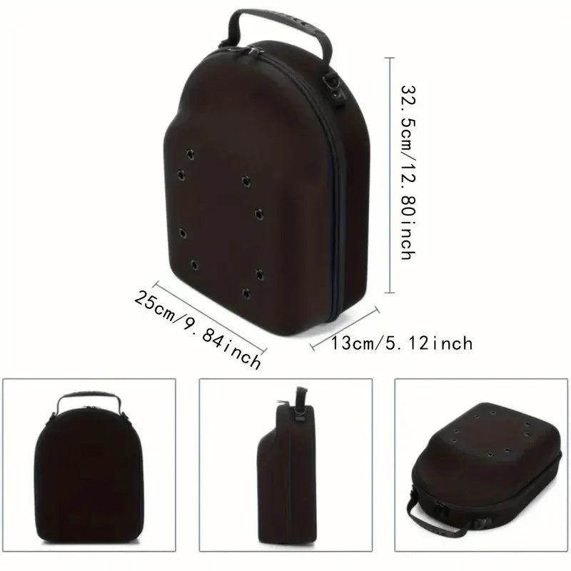 Hat Travel Bag Baseball Cap Case Sport High Quality Storage Box Display EVA Carrying Bags Solid Color Unisex Baseball Oasis Select