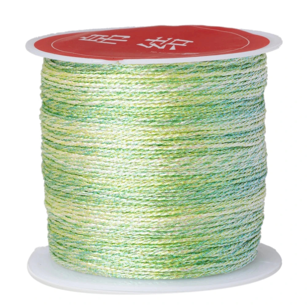 50m/0.4mm Nylon Cord Rope Beading DIY Handmade Necklaces Bracelets Jewelry Making Supplies Sewing Thread Cord Material Crafts Oasis Select 53 0.4mmX50m