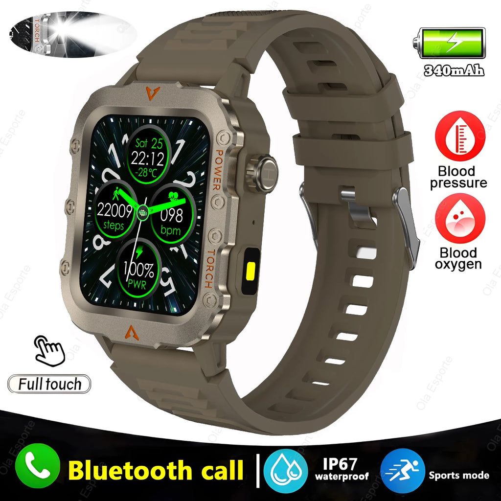 Ola Esporte HW12 Men's Sport Smartwatch – 2.01" BT Calling