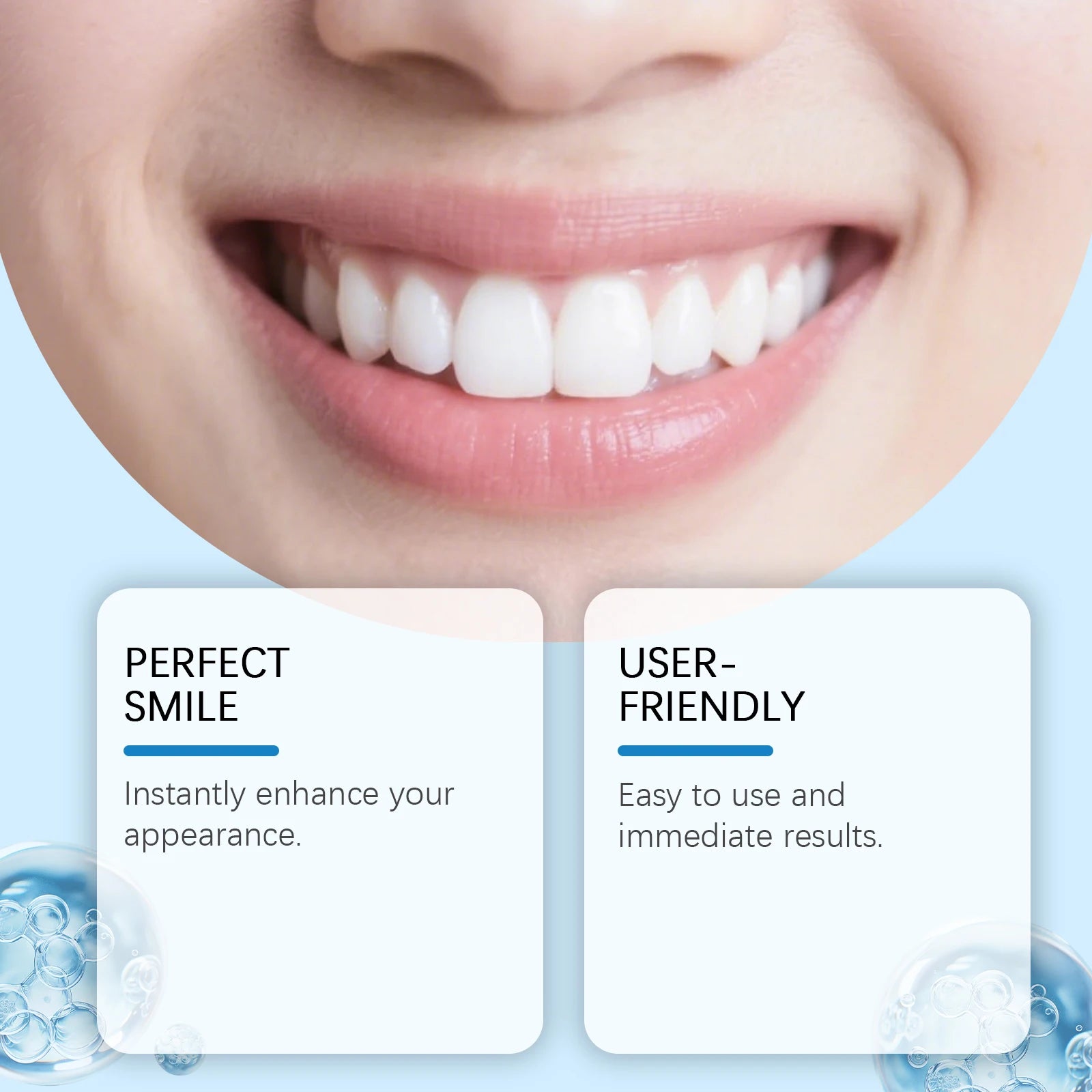 False Teeth Beauty Kits Temporary Orthodontic Upper Lower Dentures Oral Care Whitening Dentures Simulation Braces Comfortable Oasis Select