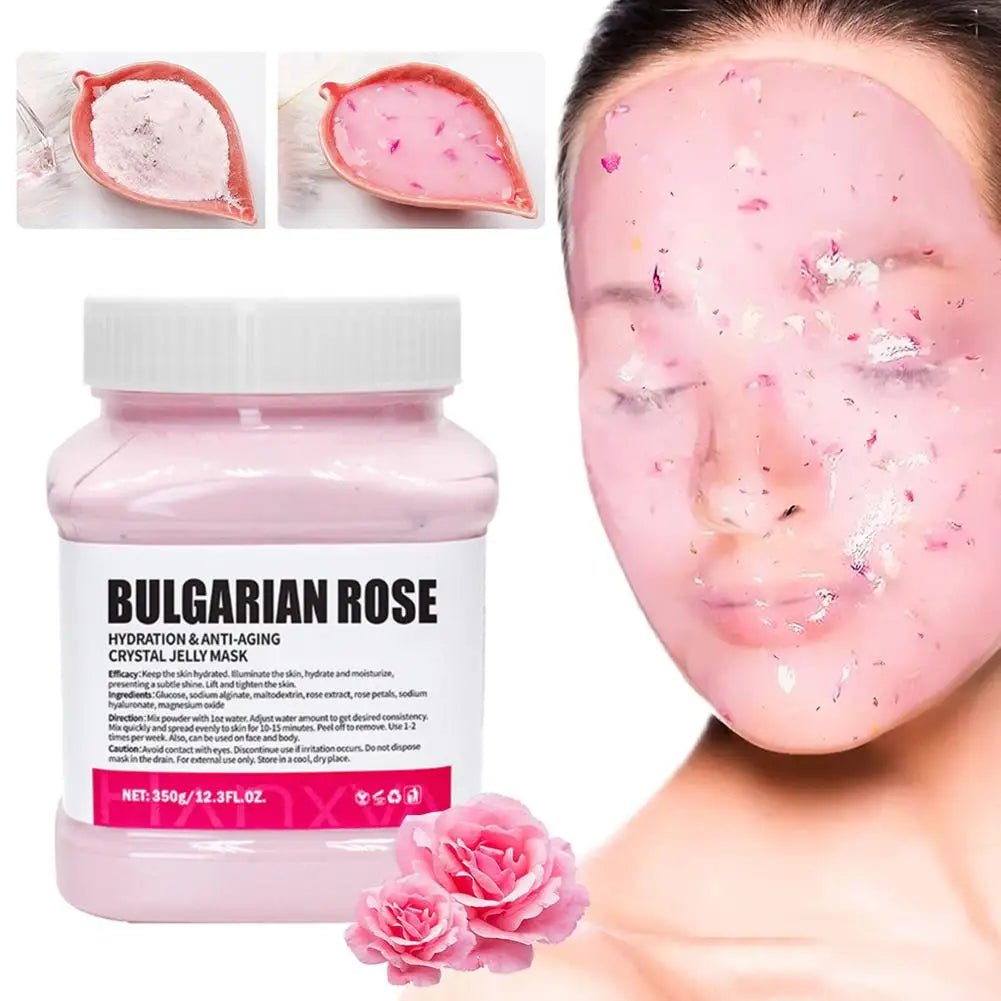 Gold Crystal Jelly Mask Powder 350g | Brightening & Hydrating Jelly Face Mask Oasis Select