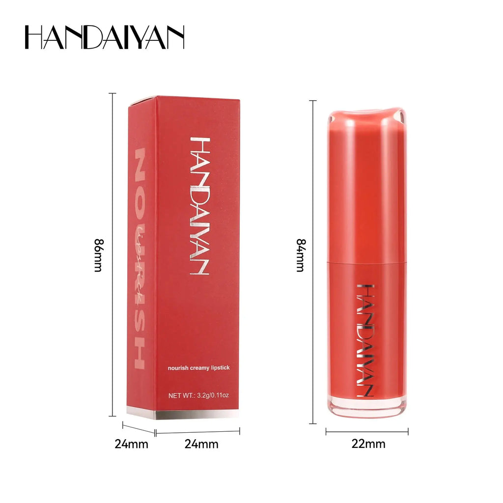 Handaiyan Velvet Matte Lipstick – 8 Colors, Long-Lasting