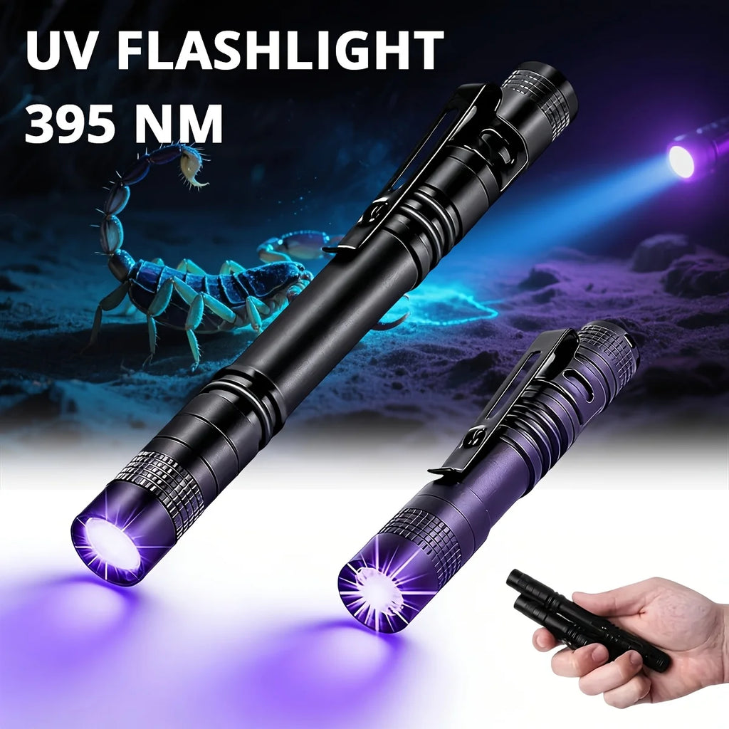 ZHIYU 395nm UV Pen Flashlight – Pet Urine & Scorpion Detector