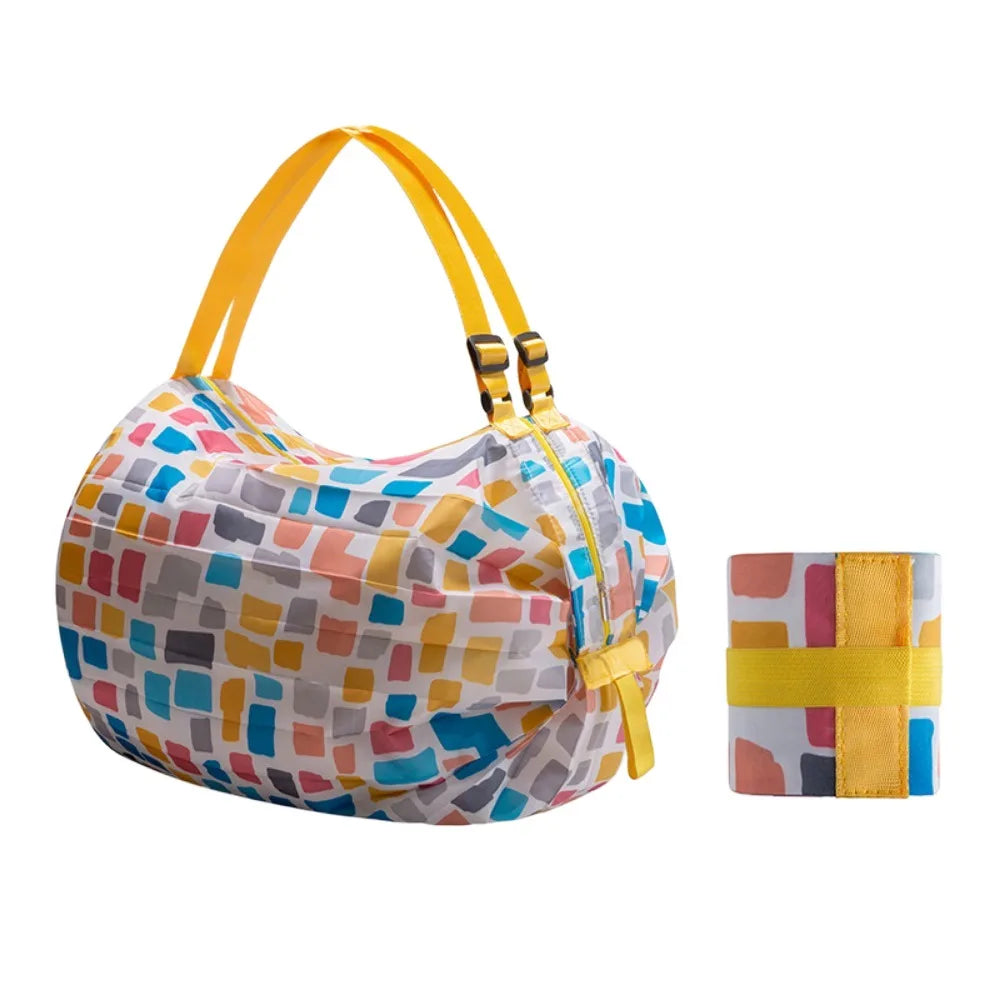 Foldable Reusable Shopping Bag | Waterproof Eco Tote