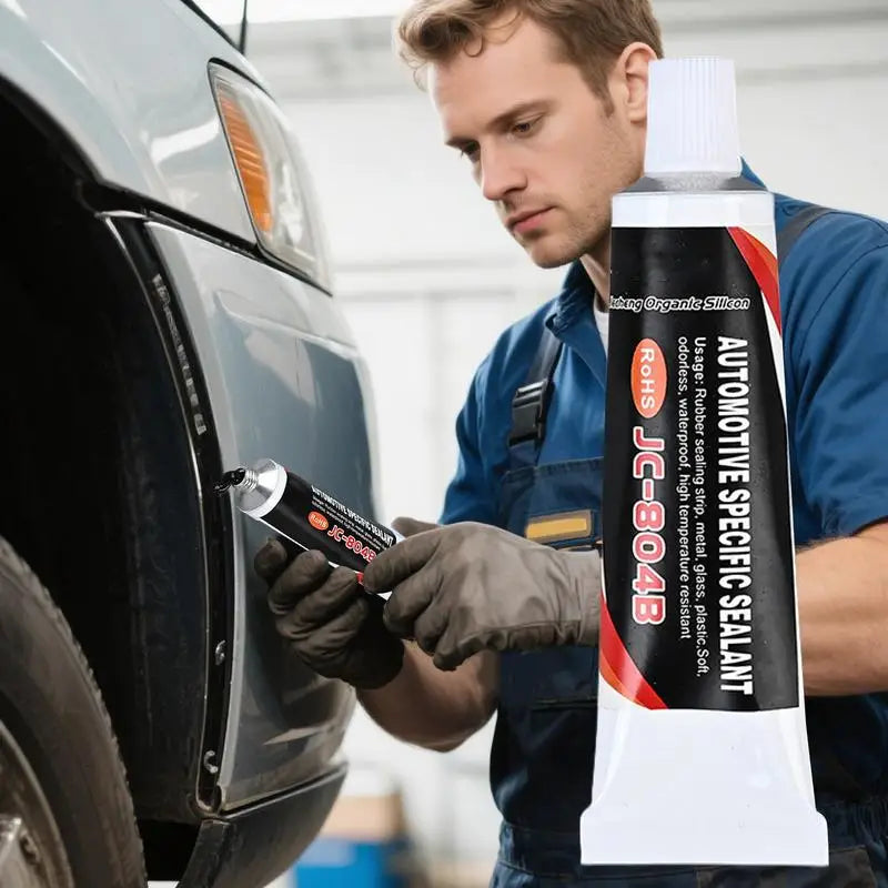 Car Windshield Leak Sealant Car Seam Sealer Bonding Waterproof Silicone Repair Filler For Body Automotive Windshield Boat Roof Oasis Select