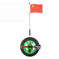 Set High Vis Mini Vehicle Tire Rear Decor; Durable Mini Spare Tire Kit; Easy Install for Extended Travel Oasis Select A3