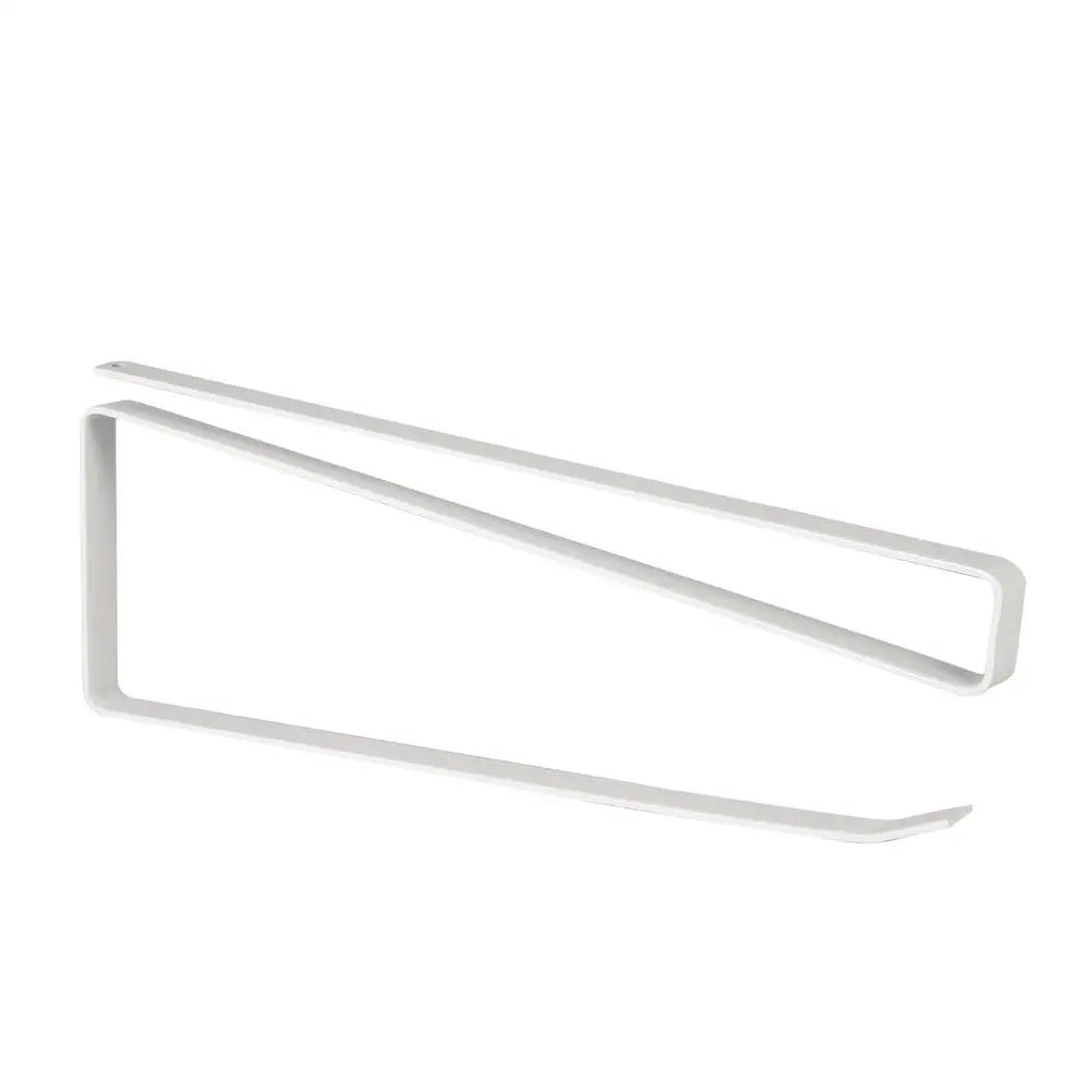 Kitchen Towel Rack Metal Bathroom Toilet Paper Towel Hanging Holder Kitchen Roll Paper Stand Home Storage Tissue Racks Oasis Select White1