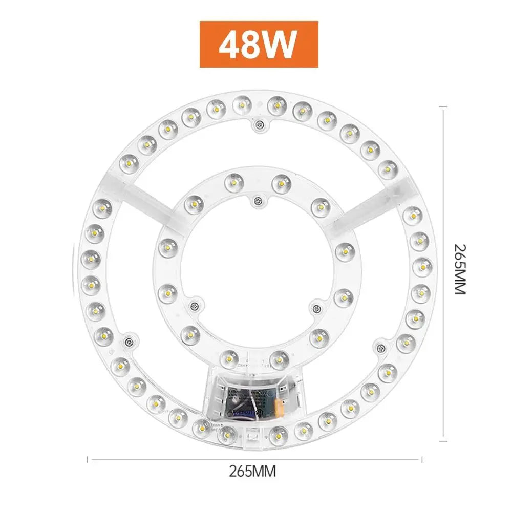12W 18W 24W 36W 48W 72W Ceiling Lights Round Led Module Convenient Ceiling Lamp Dimmable Durable Ceiling Fan light Office Oasis Select 48W-Cold White
