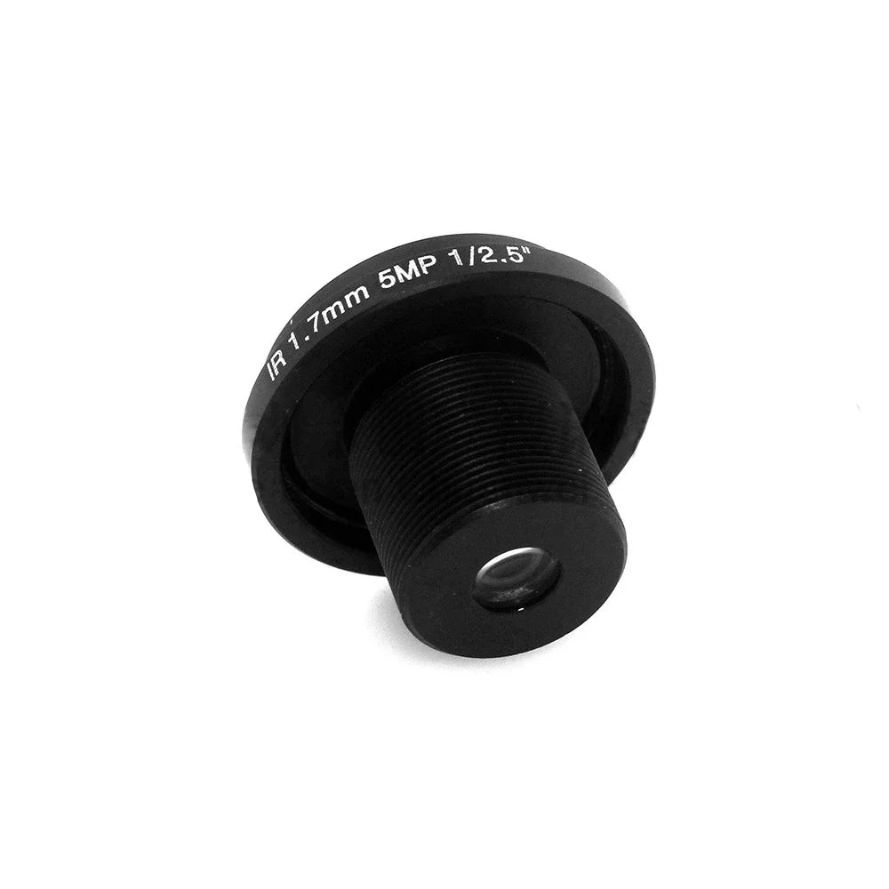 1.7mm Fisheye Lens 5Megapixel For HD CCTV IP Camera Mount 1/2.5" F2.0 180Degree Wide Angle Panoramic CCTV Lens Camera Accessory Oasis Select