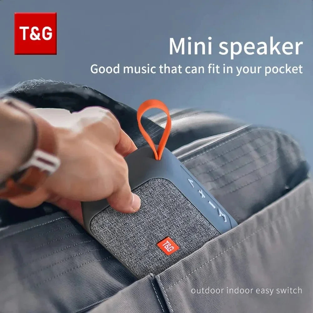 T&G TG506 Portable Waterproof Bluetooth 5.3 Speaker FM Radio