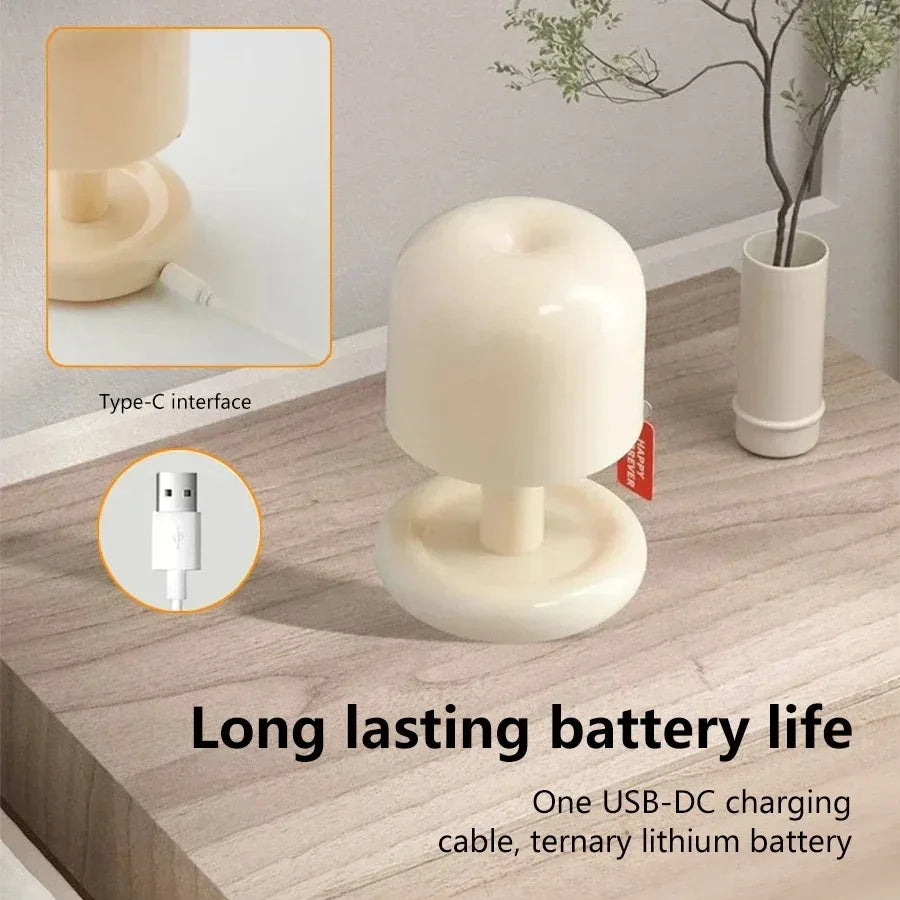 Sunset LED Night Light – Rechargeable Touch Table Lamp LED Night Light Oasis Select