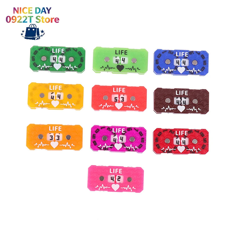 Random 41x20x9mm Wound Tracker 00-99 1 Tracker No Painting Requirement Life Tracker Board Game Counter@#X Oasis Select
