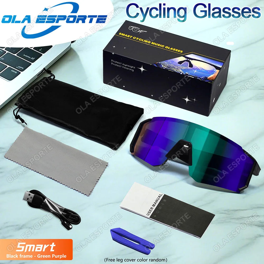 Ola Esporte Bluetooth 5.4 Smart Audio Sunglasses | UV Protection