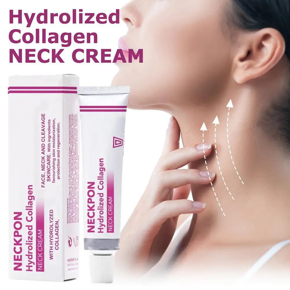 Collagen Neck Cream Nourishing Moisturizes, Lifts, Firms Neck, Reduces Double Chin and Fine Lines, Anti-Aging Rejuvenation Oasis Select