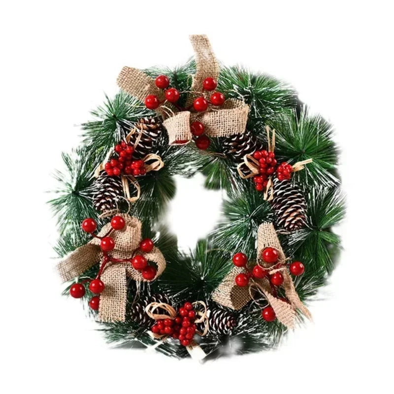Christmas Celebration Christmas Wreath Holiday Decor Indoor Outdoor Decor Easy To Hang Five Style Choices Handmade Craftsmanship Oasis Select A China Mainland
