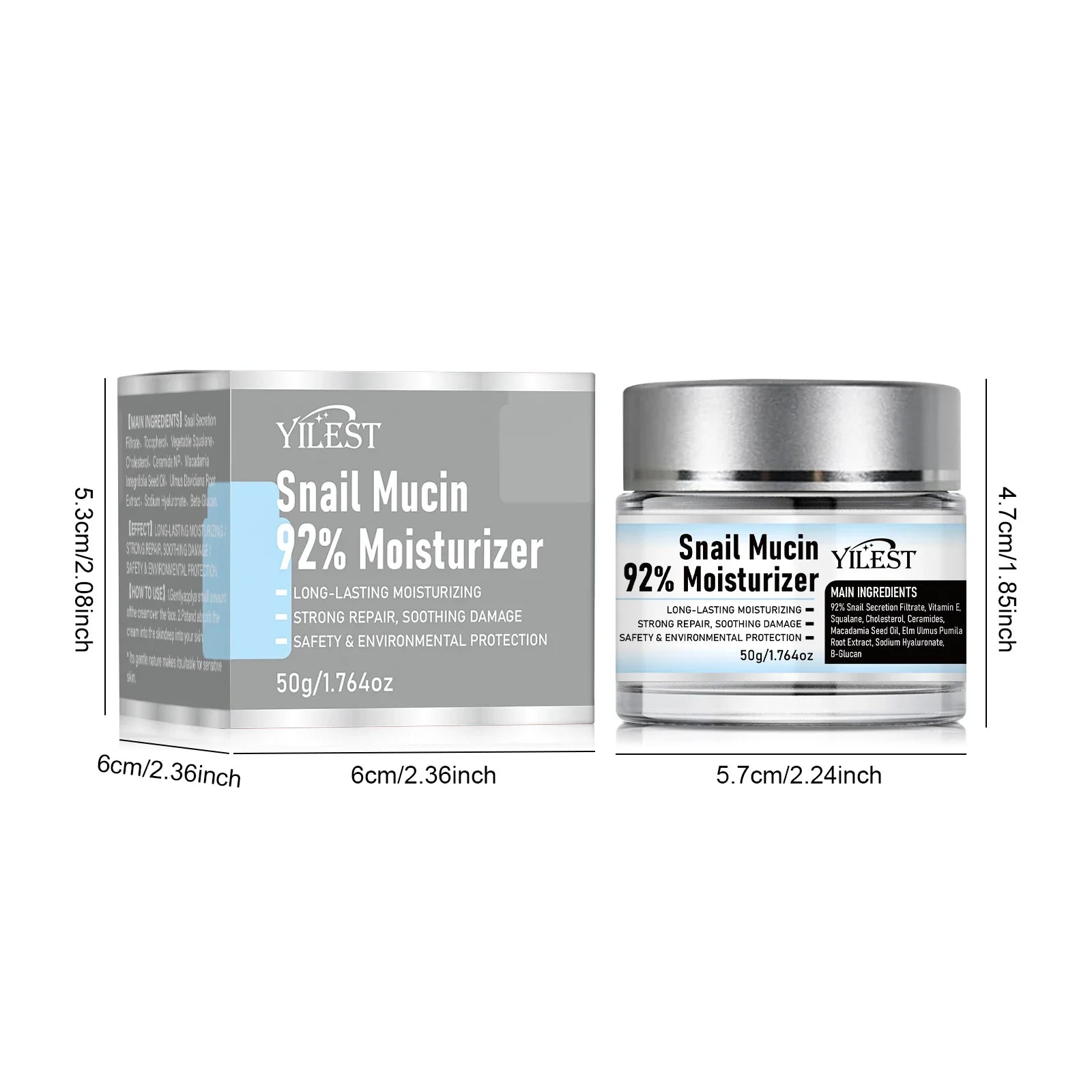 SADOER Snail Mucin 92% Essence – Hydrating & Brightening Cream