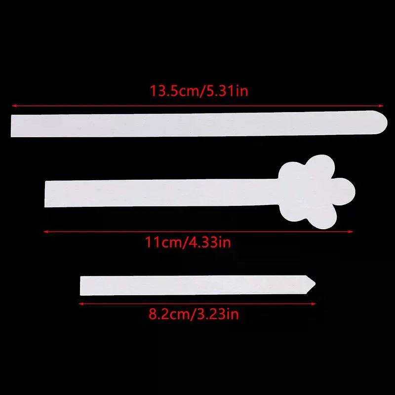 100/500Pcs Tester Strips Fragrance Disposable White Smell Paper Paper Strips Test Paper Aromatherapy Perfume Essential Oils Oasis Select