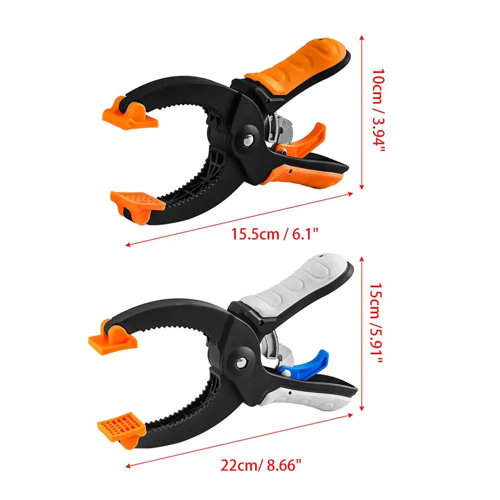 6/8 Inch Woodworking Ratchet Clamp G-shaped Clamp Fixture Clamping Strong Grip DIY Woodworking Tools Oasis Select