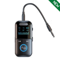 4 in 1 Bluetooth 5.4 Audio Receiver Transmitter 3.5MM AUX TF Card Stereo Music LED Display Wireless Adapter With Mic For Car TV Oasis Select (New) GT-69