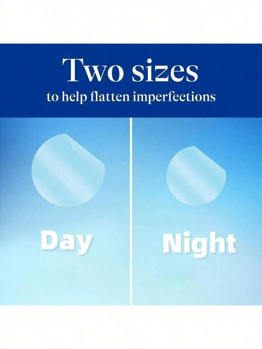 78 pieces/set, 2 kinds of hydrogel defect concealing stickers - waterproof, daytime and night use, portable and easy to use Oasis Select