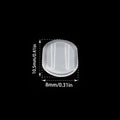 10/50pcs Stainless Steel Ear Clips Spiral Non Pierced Earrings Base for DIY Jewelry Making Supplies Components Findings Crafts Oasis Select Earring Pads 50pcs