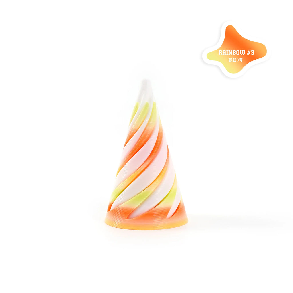 3D Printed Helix Screw Rotating Toys Stress Reducing Tool Pyramid Passthrough Sculpture Spiral Cone Ornaments Home Decoration Oasis Select Style 6