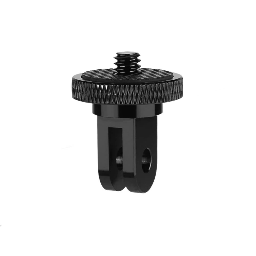 1/4" Aluminum Tripod Mount Adapter for GoPro, Insta360 & DJI