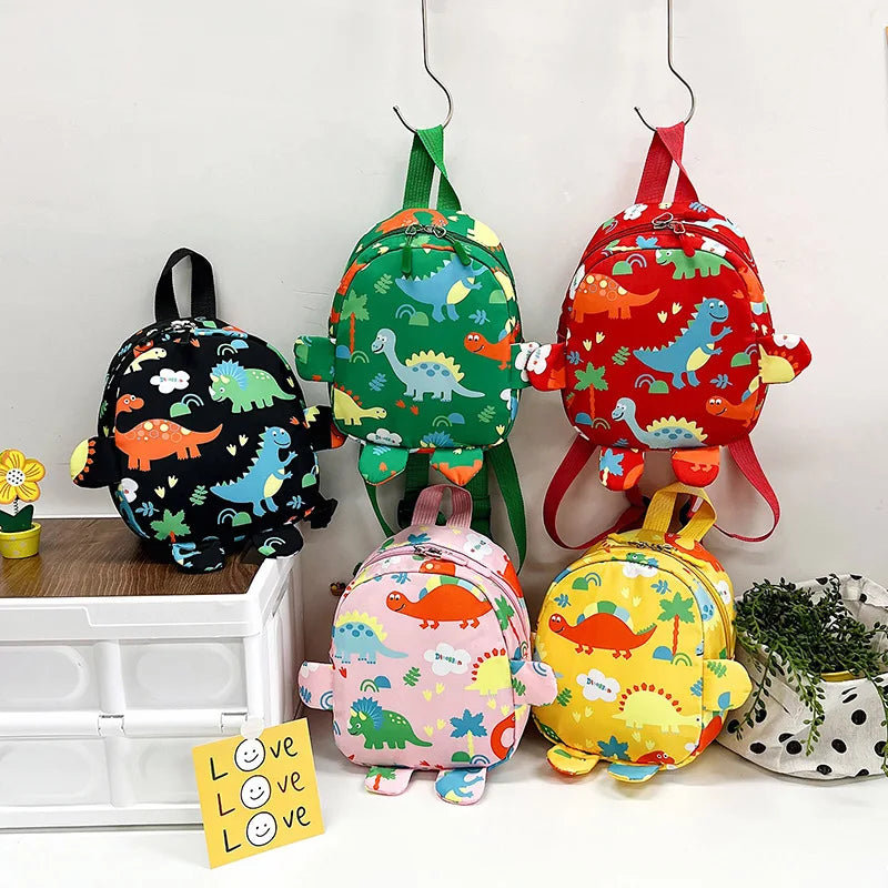 Cartoon Dinosaur Baby Backpacks Kindergarten Schoolbag Children Boys Girls School Bags Adjustable Animals Kid Backpack Oasis Select
