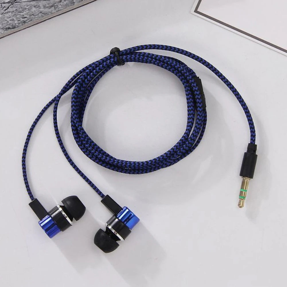 3.5mm In-Ear Wired Headphone 2 Basic Box Bass Stereo Earbuds Mobile Headphone Noise Cancelling Superb Bass Stereo Earphone Oasis Select