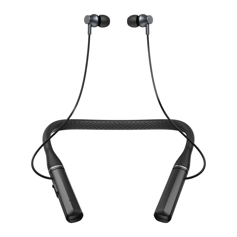 TIPSG Bluetooth Neckband Hearing Aid Amplifier – 24Hr Battery Hearing Aid Amplifier Oasis Select black