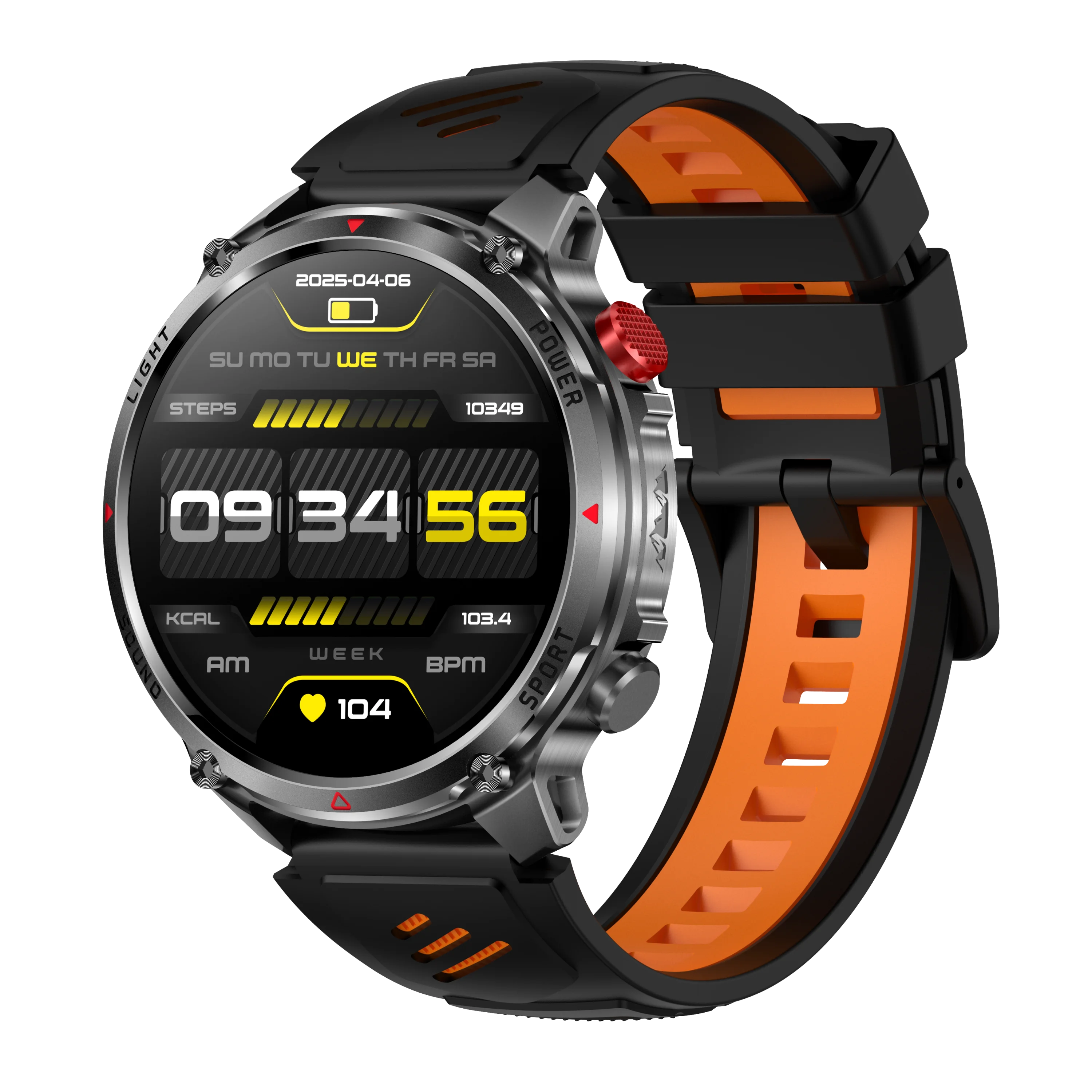 MINGCC 1.7" Smartwatch – BT Calling, Compass & LED Flashlight