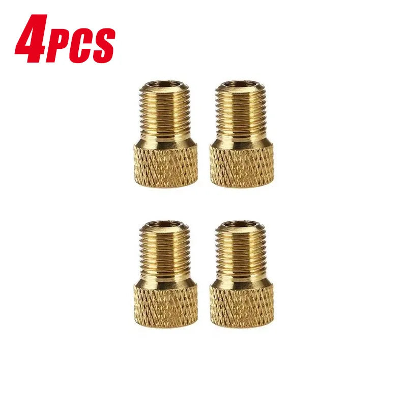 2/8/16Pcs Bicycle Valve Adapter Cap Presta To Schrader Adapter French Valve Bike Nozzle Inflator Nipple Mtb Bicycle Accessories Oasis Select 4pcs