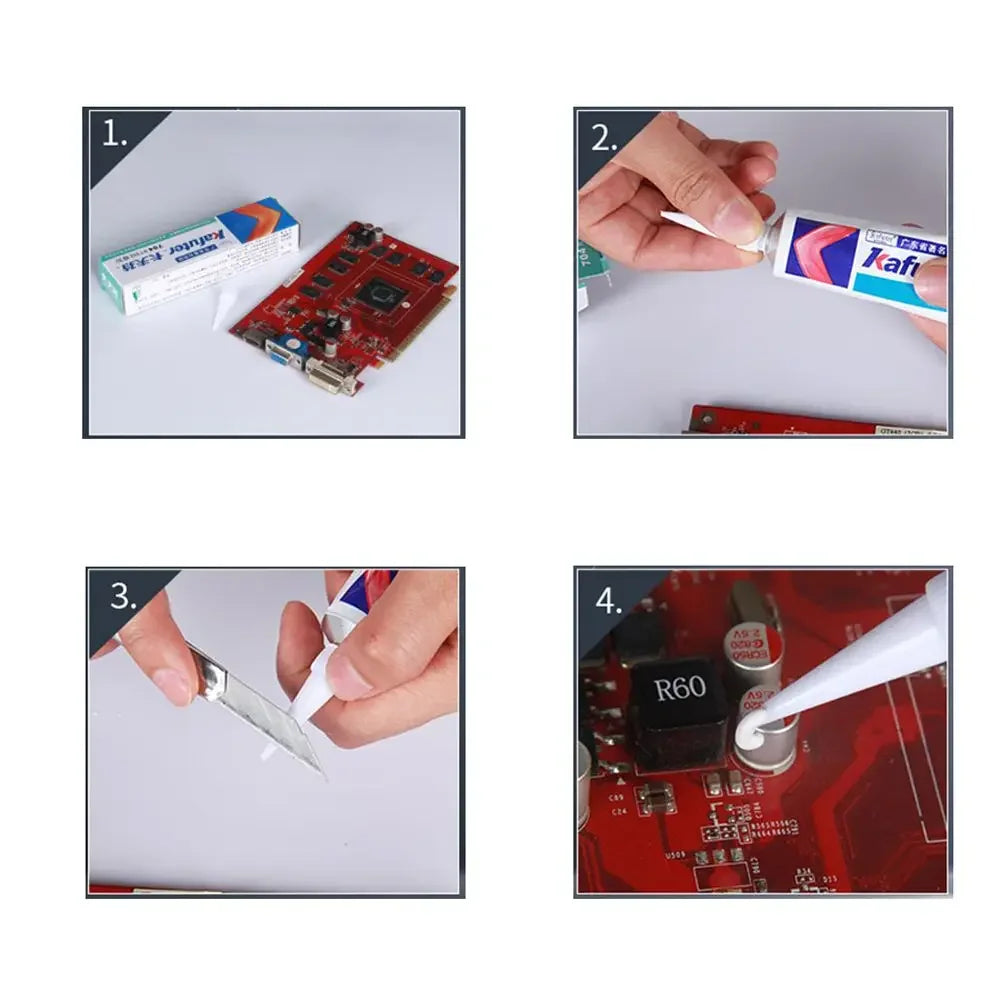 High Temperature Resistance RTV Industrial Adhesive Component Glue Silicone Rubber Silicone Industrial Adhesive Electronic Glue Oasis Select