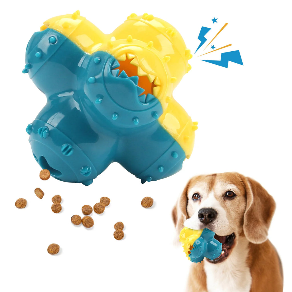 Pet Dogs Make Sounds, Play with Toy Balls, Leak Food Grind Teeth, Clean Teeth, Be Chewy and Have Fun Outdoors To Relieve Boredom Oasis Select 24003-1C