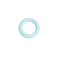 50pcs 9mm Mix Color Soldered Closed Jump Rings Small O Ring Connector for DIY Bracelet Necklace Craft Jewelry Making Oasis Select Light Blue 1.7X9mm