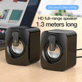 AyeBeau Wired Stereo Desktop Speakers for PC, Laptop & Notebook
