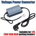 AC Power Converter Adapter 110V 220V To DC 12V 20A For Parking Heater 2KW 5KW 8KW High Power Supply With European Standard Plug Oasis Select 1 Pc