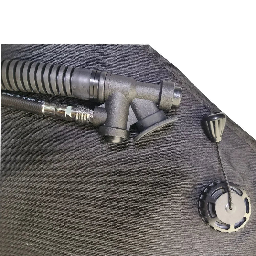 35LB Scuba Diving Buoyancy Bladder With Inflation Remote Exhaust Elbow Low Pressure Hose Oasis Select
