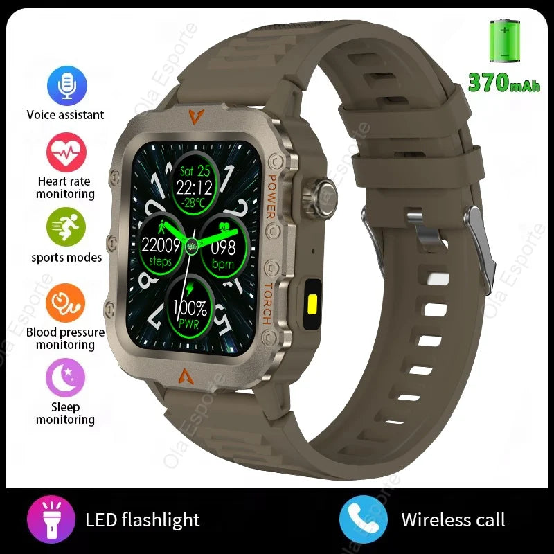 Ola Esporte HT30 Sports Smartwatch – Bluetooth Call & LED