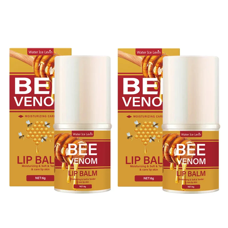 Bee Venom Lip Balm – Hydrating, Plumping & Glowing Lips Lip Balm Oasis Select 2Pcs 6g