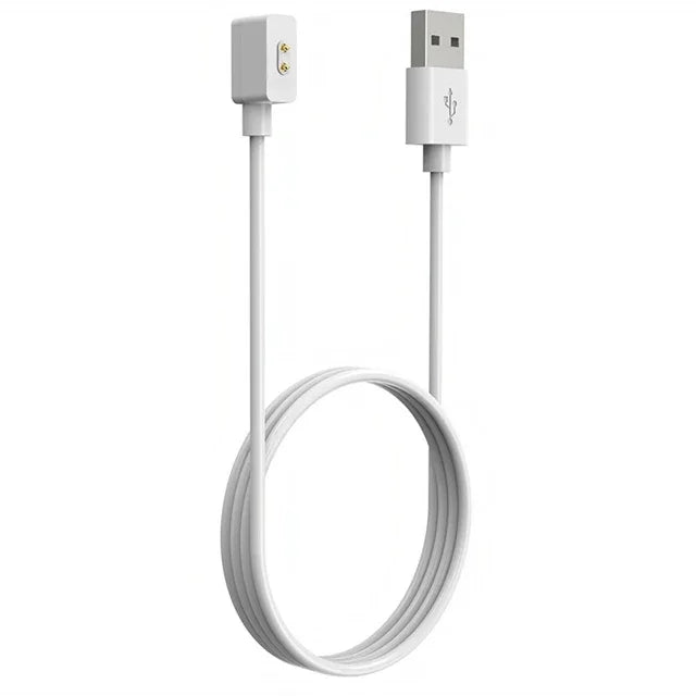 USB Magnetic Charger for Redmi Watch 4/3 & Xiaomi Mi Band 8 Magnetic Charging Cable Oasis Select WHITE